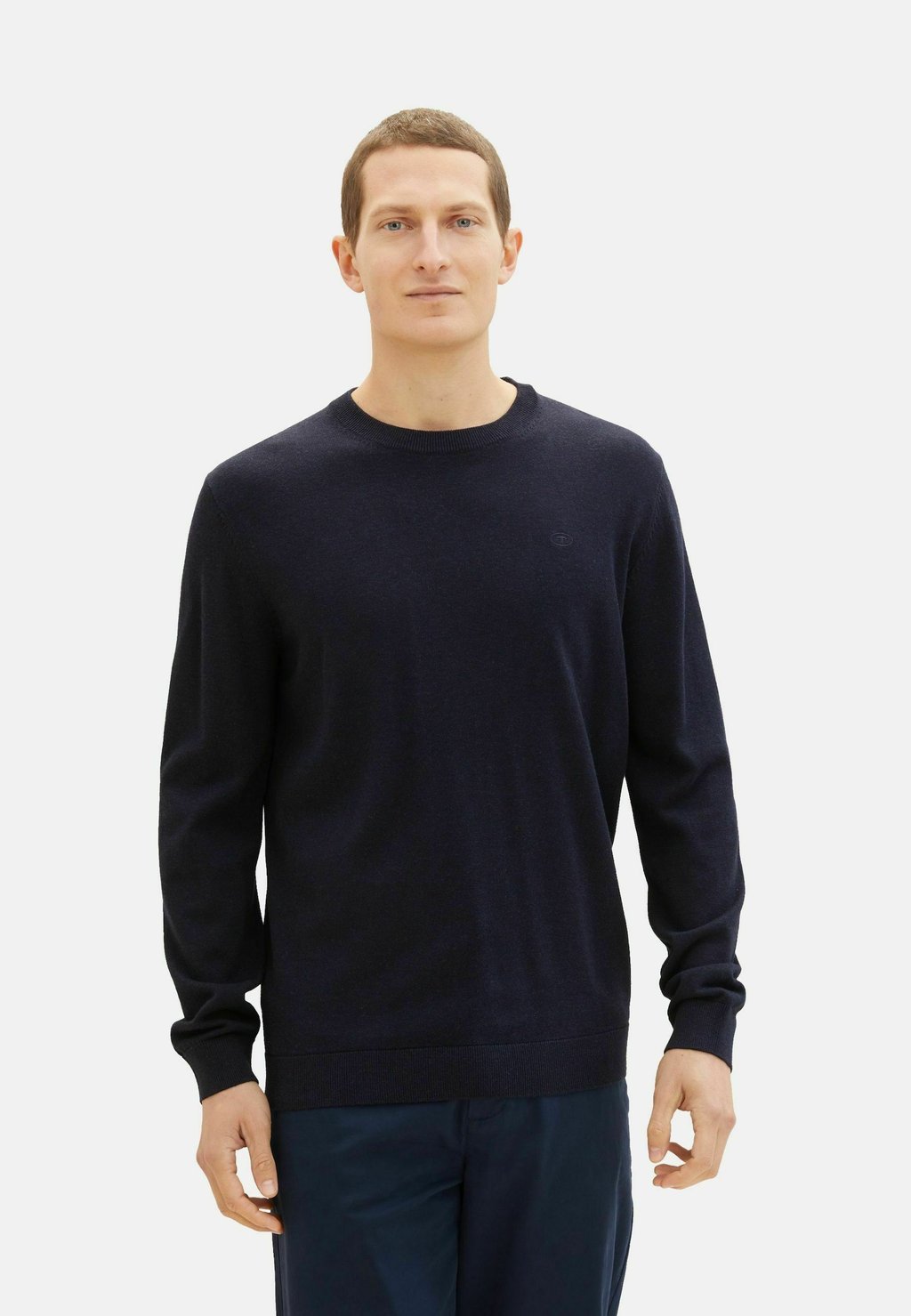 Вязаный свитер TOM TAILOR, цвет dunkelblau