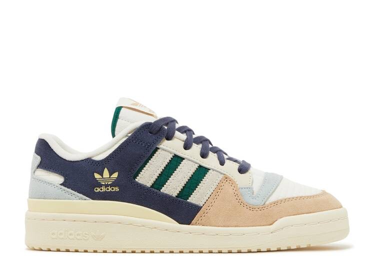 

Кроссовки Adidas FORUM 84 LOW 'BEIGE NAVY GREEN', белый