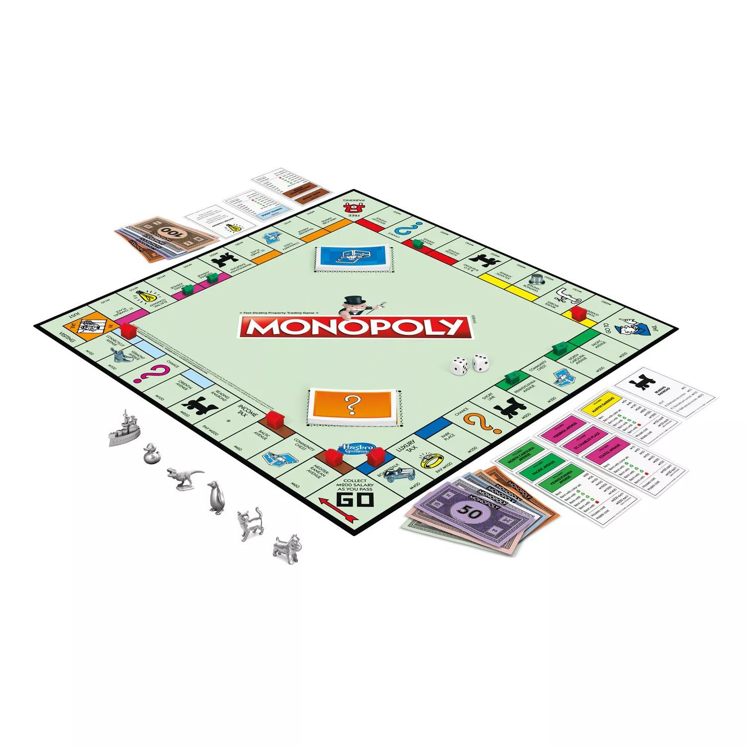 Настольная игра «Монополия» от Hasbro Hasbro настольная игра монополия джуниор с картами hasbro e1842121