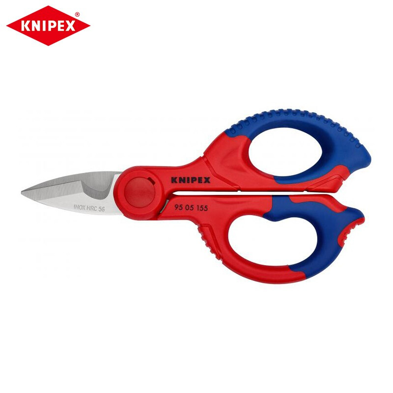 KNIPEX многофункциональный кабельный резак для электриков, кусачки, кусачки 95 05 155 SB по индивидуальному заказу (срок поставки 4-8 недель)