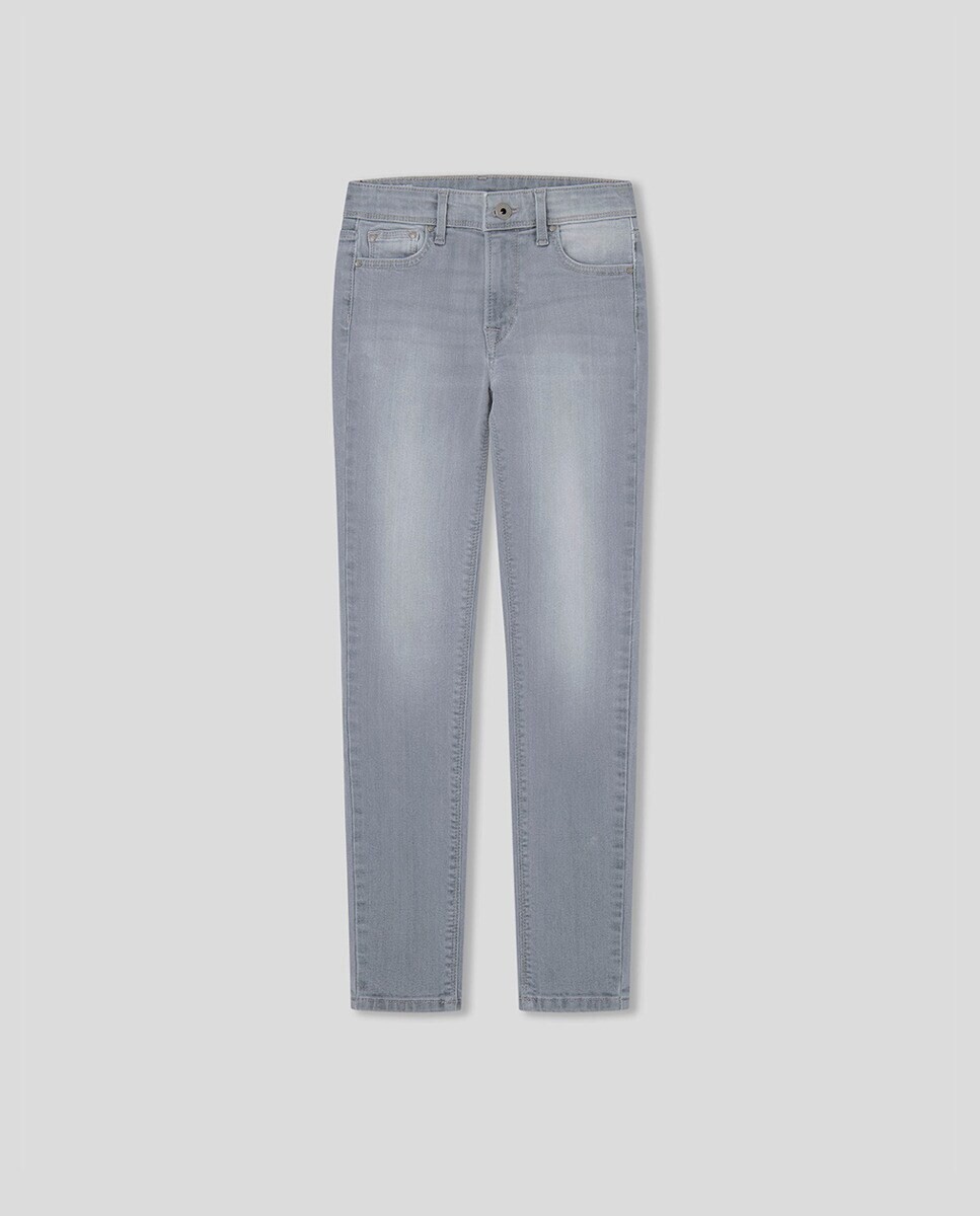 

Джинсы для девочки модель PIXLETTE Pepe Jeans, светло-серый
