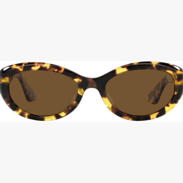 OV5513SU 1969C солнцезащитные очки из ацетата в круглой оправе с черепаховым принтом Oliver Peoples, коричневый