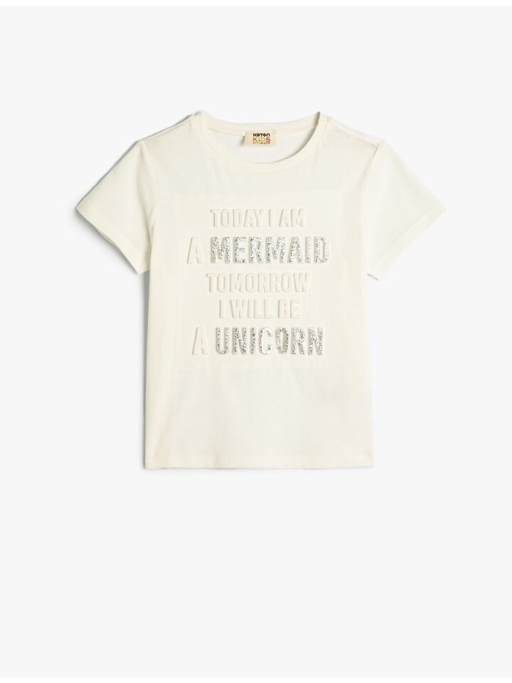 

Футболка KOTON T shirt, экрю