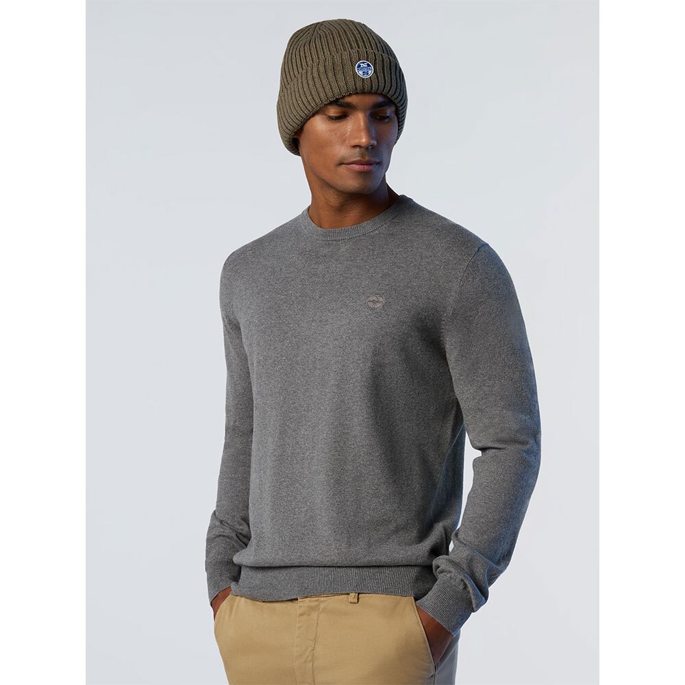 

Свитер North Sails 12GG Knitwear Crew Neck, серый