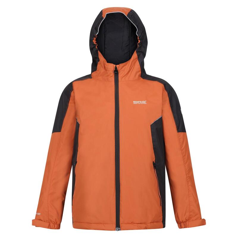 Водонепроницаемая утепленная детская прогулочная куртка Hurdle IV REGATTA, цвет orange