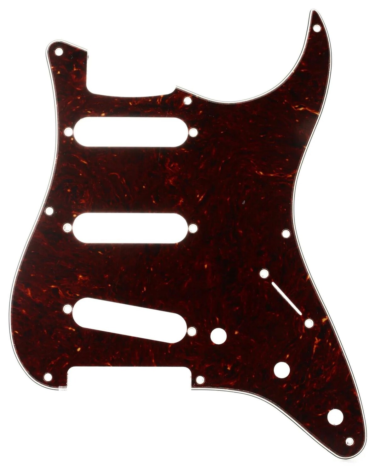 

Накладка Fender Stratocaster с 8 отверстиями в винтажном стиле 50-х годов S/S/S – черепаховый панцирь