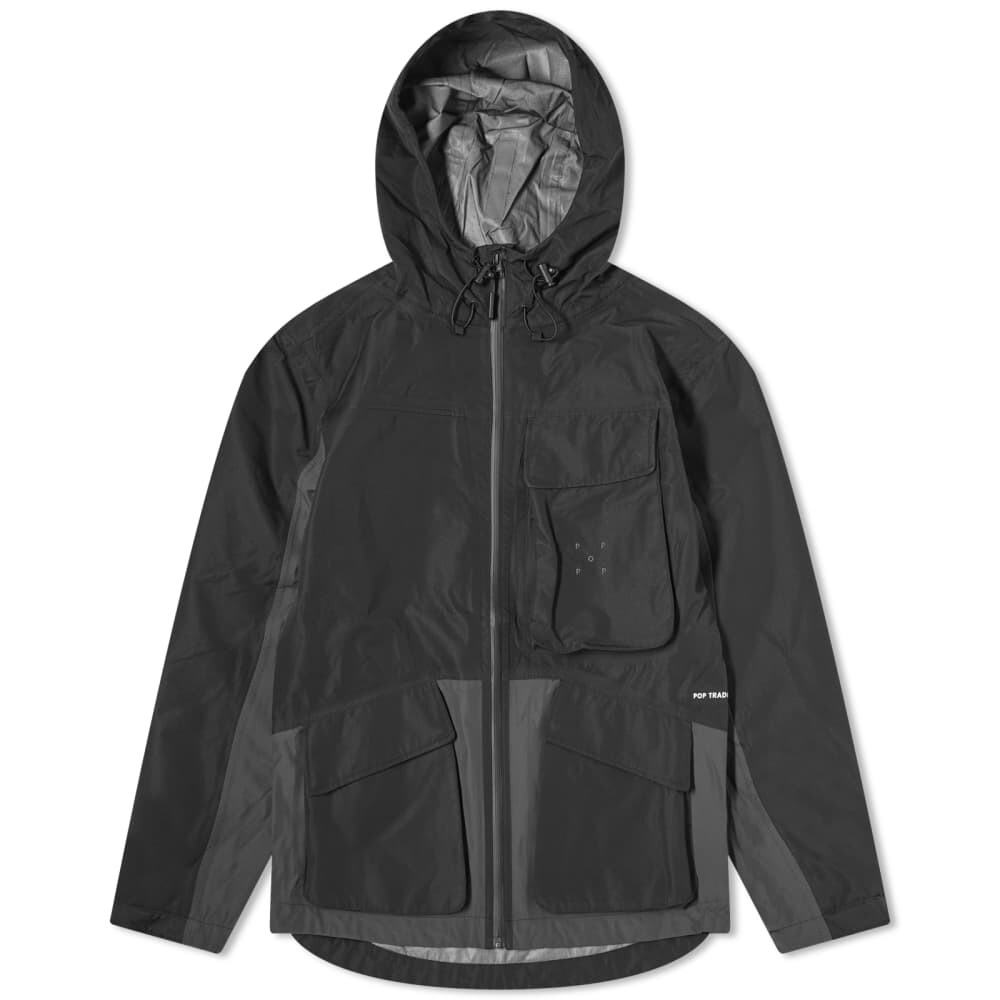 

Куртка из рипстопа с большими карманами Pop Trading Company, черный