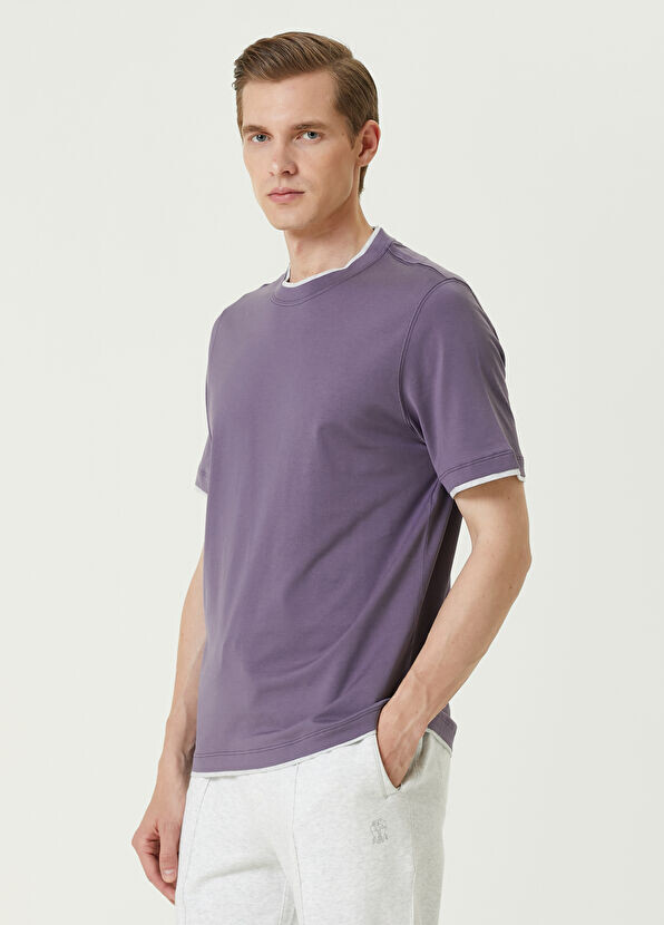 

Футболка Brunello Cucinelli, фиолетовый