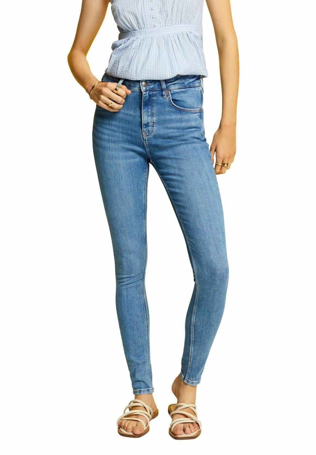 

Джинсы Skinny Fit Esprit, синий