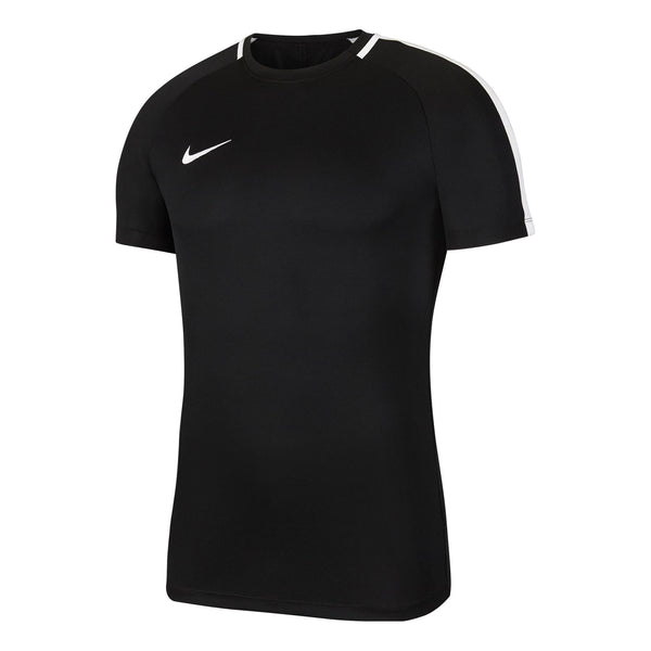Футболка Nike Football Training Knitted Quick-drying Sports Short Sleeve Comfortable Breathable T-shirt 'Black', черный golf wear shirt men s clothes quick drying wear short sleeved t polo outdoor sports breathable