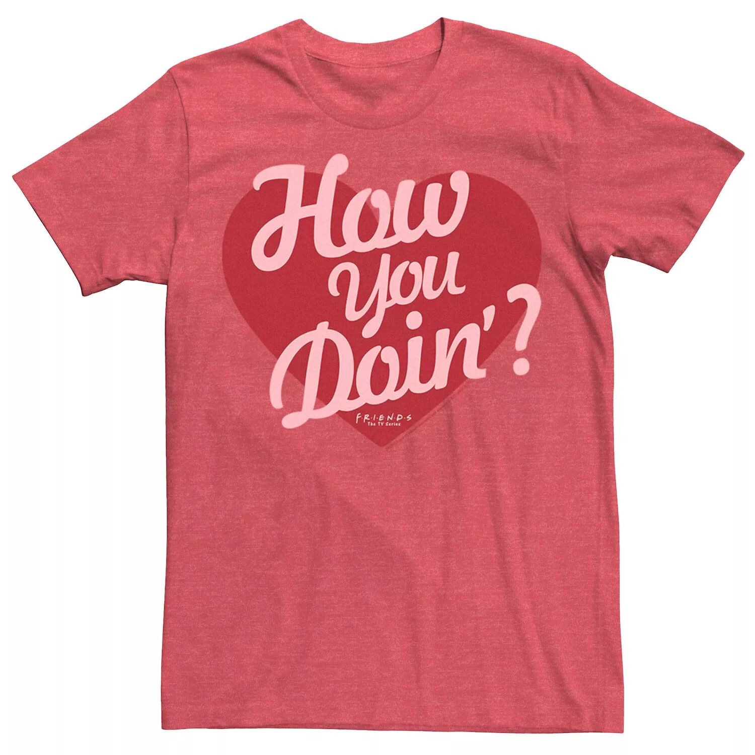 

Мужская футболка Friends How You Doin' Heart Licensed Character