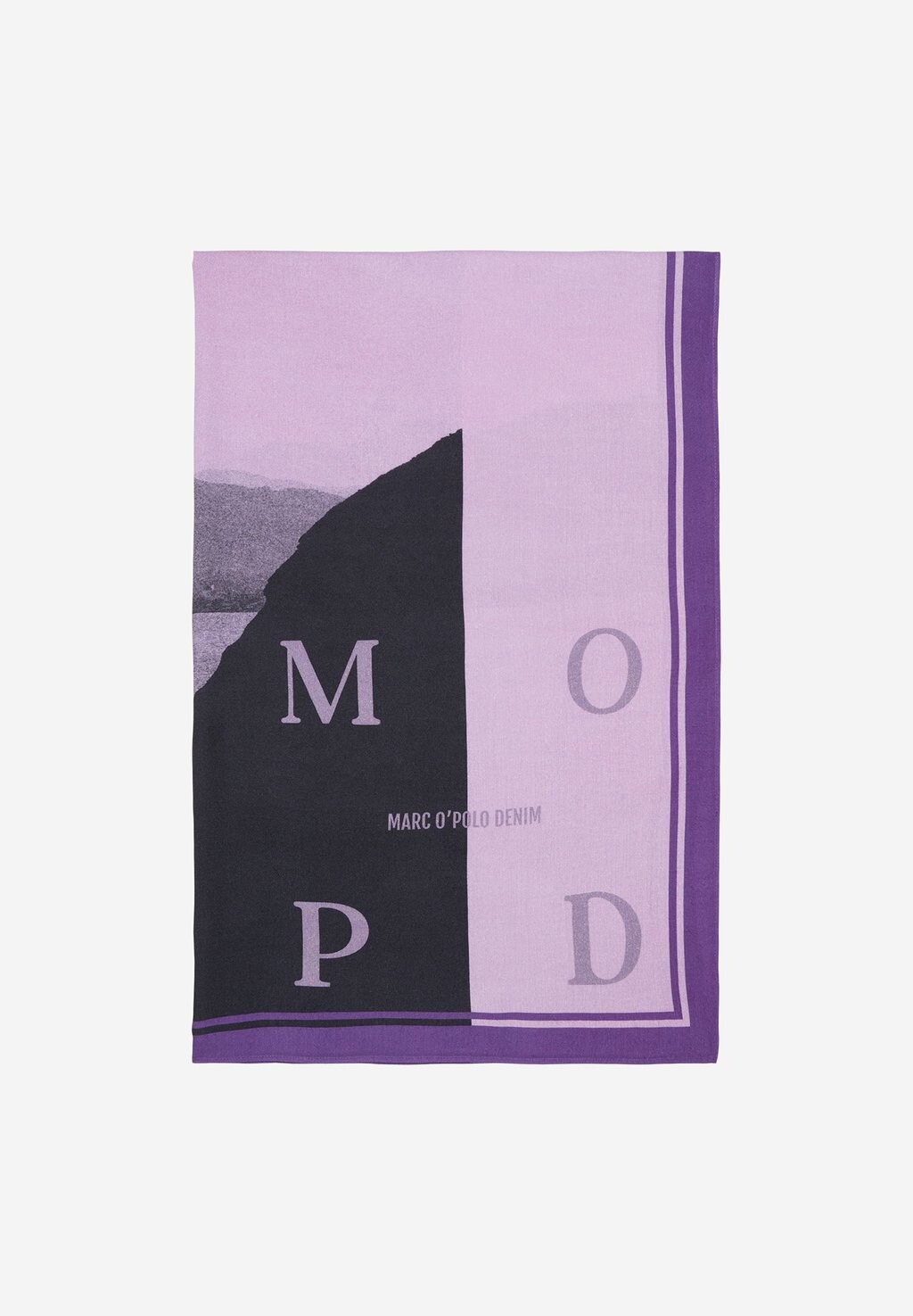 

Шарф Marc O'Polo DENIM, фиолетовый