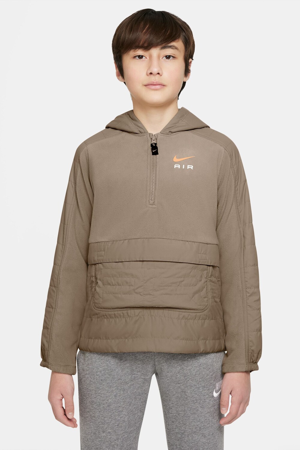 

Утепленная толстовка Cosy Air Nike, коричневый