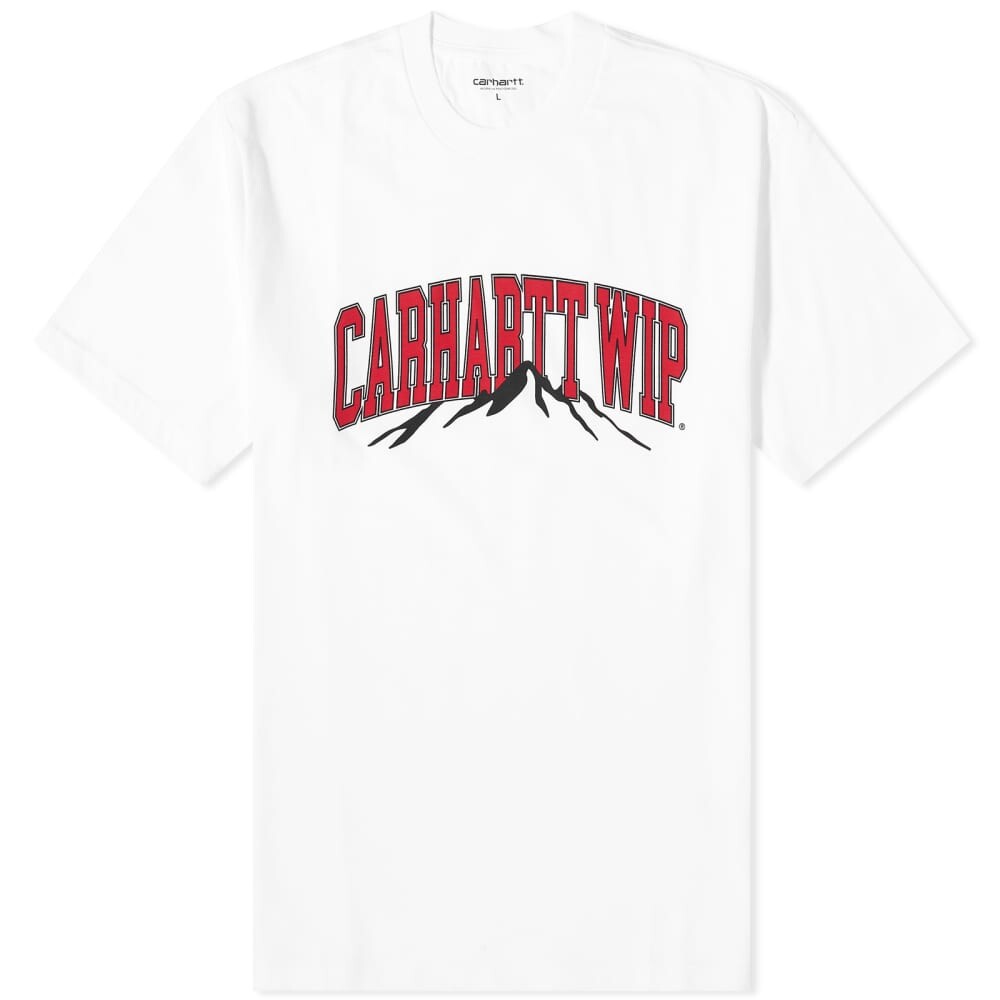 

Футболка Carhartt WIP Mountain College, белый