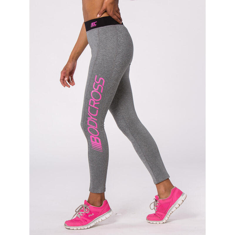 

Леггинсы для бега Pacey Grey/Fuschia BODYCROSS, цвет grau