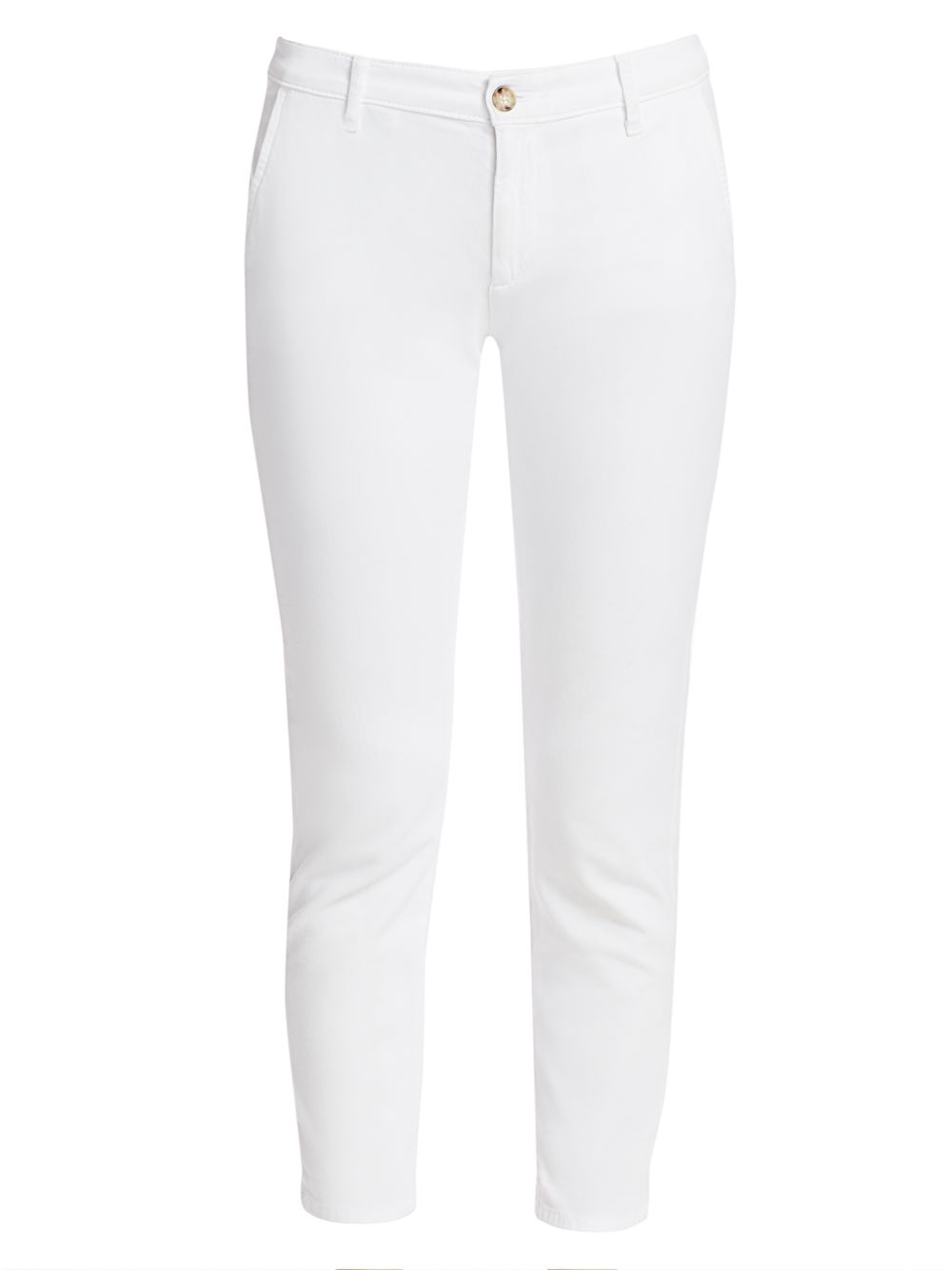 Джинсы-скинни Caden со средней посадкой AG Jeans, белый