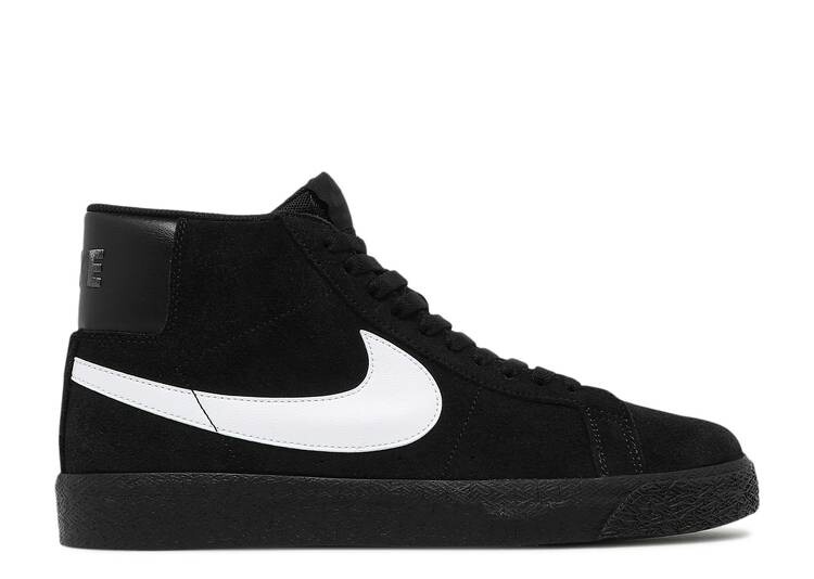 

Кроссовки Nike ZOOM BLAZER MID SB 'BLACK WHITE', черный