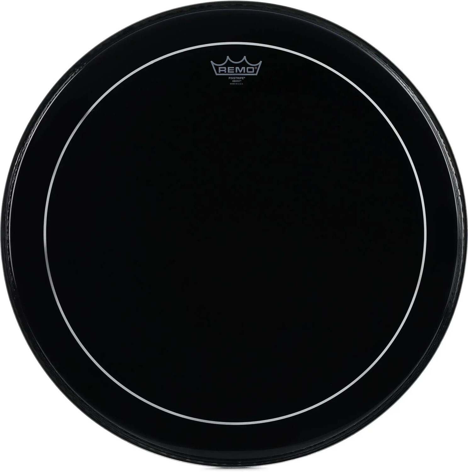 

Пластик для бас-барабанов Remo Pinstripe Ebony — 22 дюйма