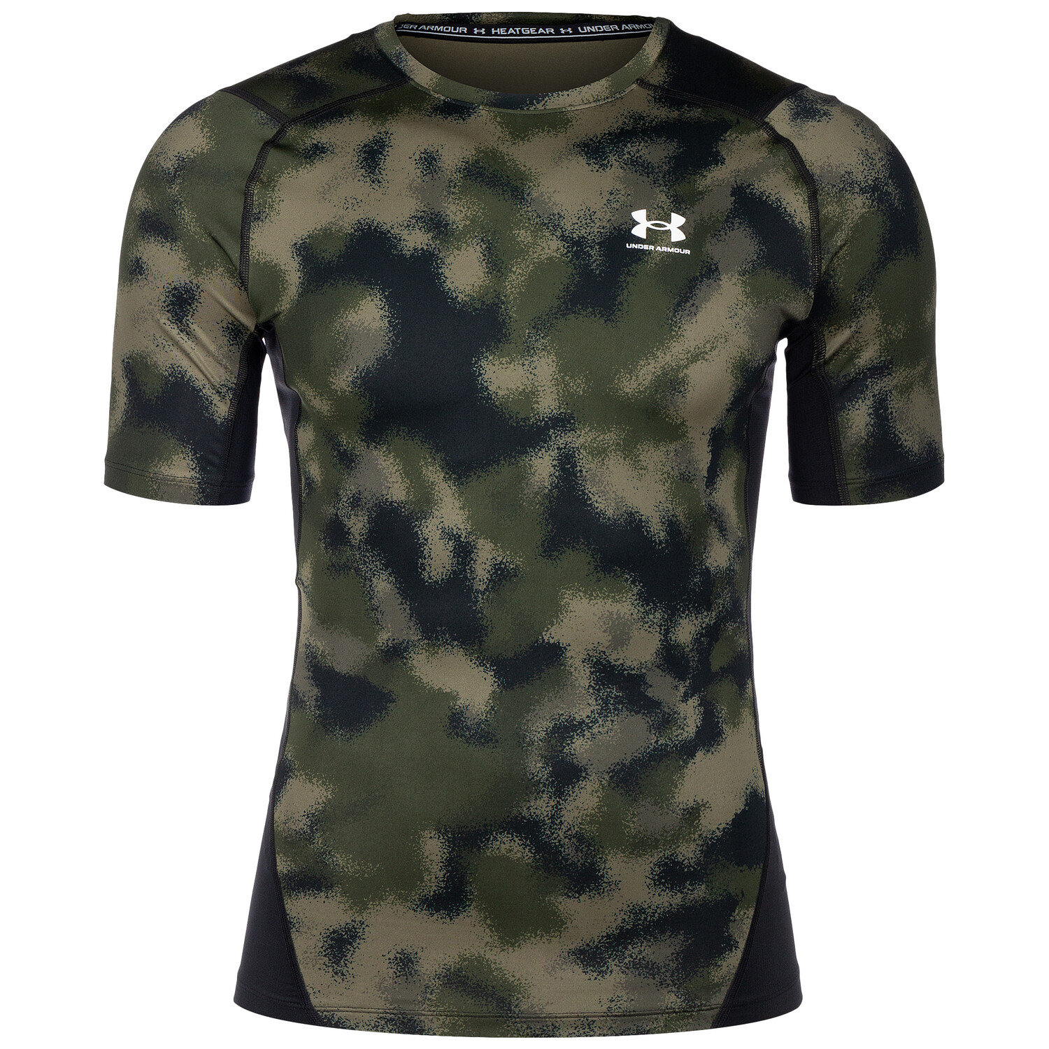 

Рубашка Under Armour Trainingsshirt HeatGear Printed, темно-синий