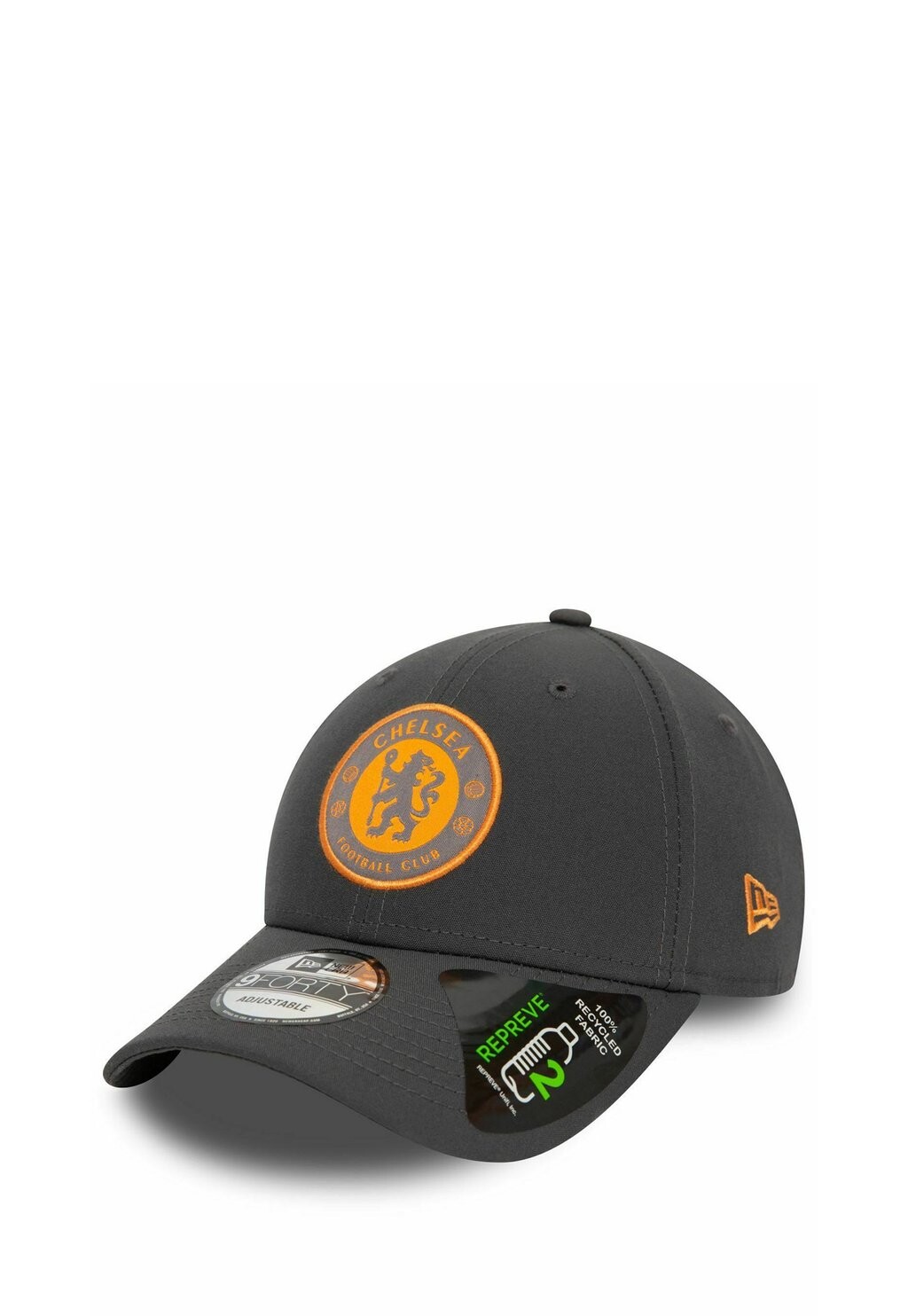 Бейсболка 9FORTY STRAPBACK FC CHELSEA New Era, цвет charcoal