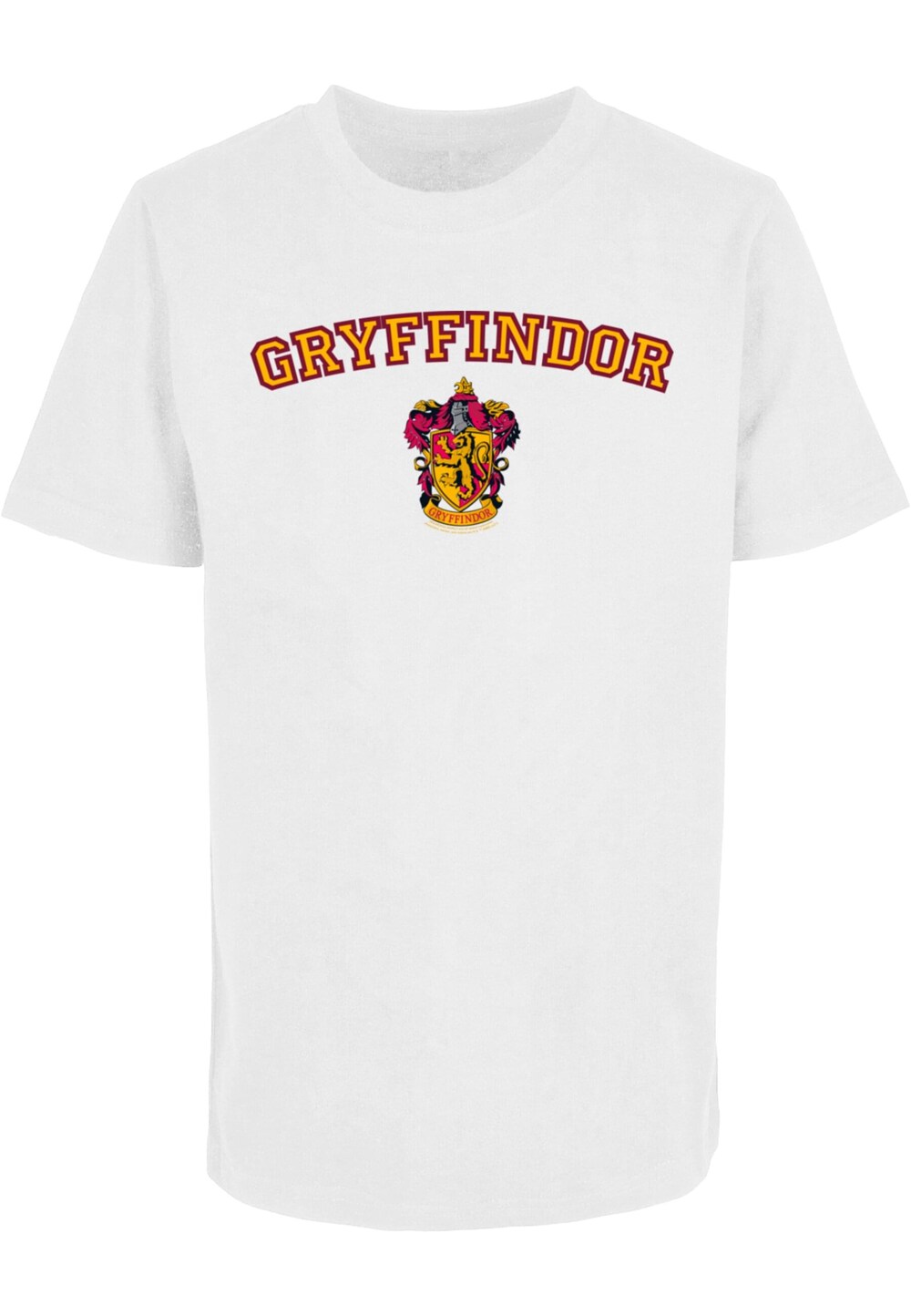 Рубашка ABSOLUTE CULT Harry Potter - Hogwarts Gryffindor Crest, белый брелок harry potter gryffindor crest