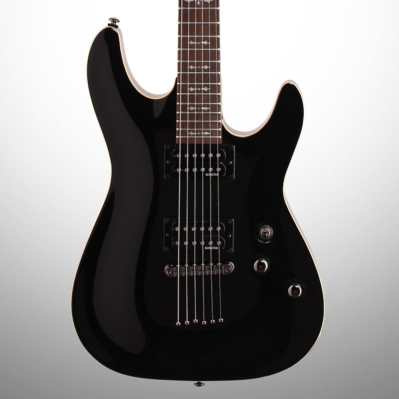 цена Электрогитара Schecter Omen 6 Electric Guitar, Black