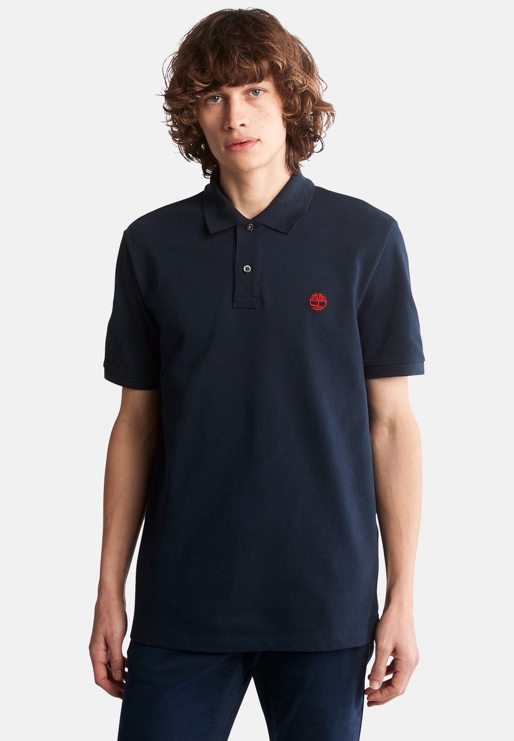 цена Рубашка-поло Timberland, цвет bleu
