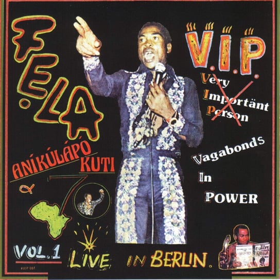Виниловая пластинка Fela Kuti - V.I.P.