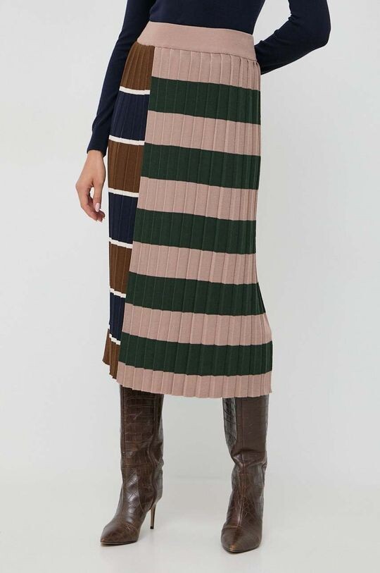 

Шерстяная юбка Weekend Max Mara, бежевый