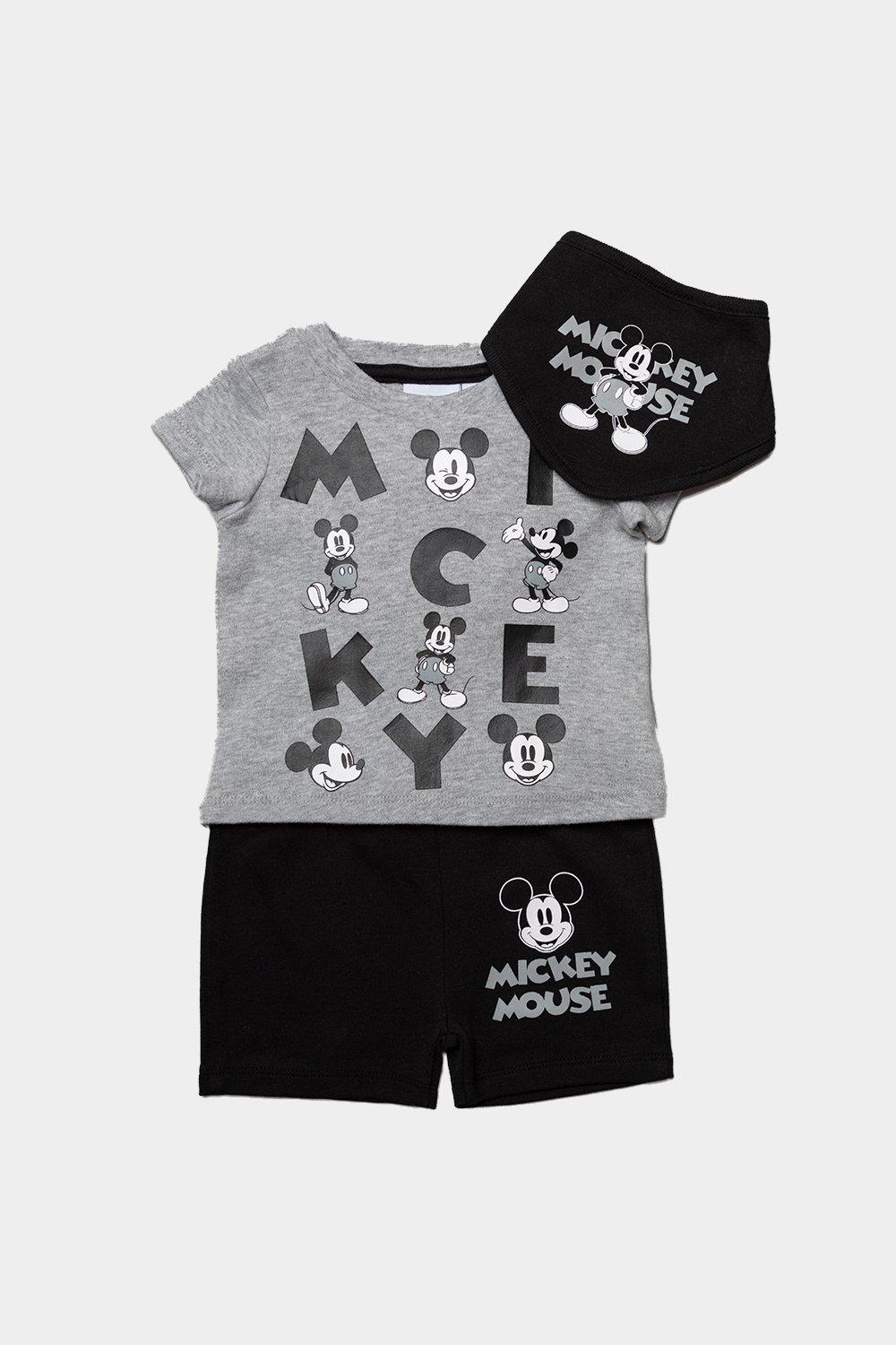 Классический костюм из трех предметов с Микки Маусом Disney Baby, черный игрушка мягкая микки маус mickey mouse весенний наряд