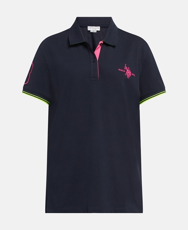 

Рубашка-поло ORGANIC U.S. Polo Assn., темно-синий