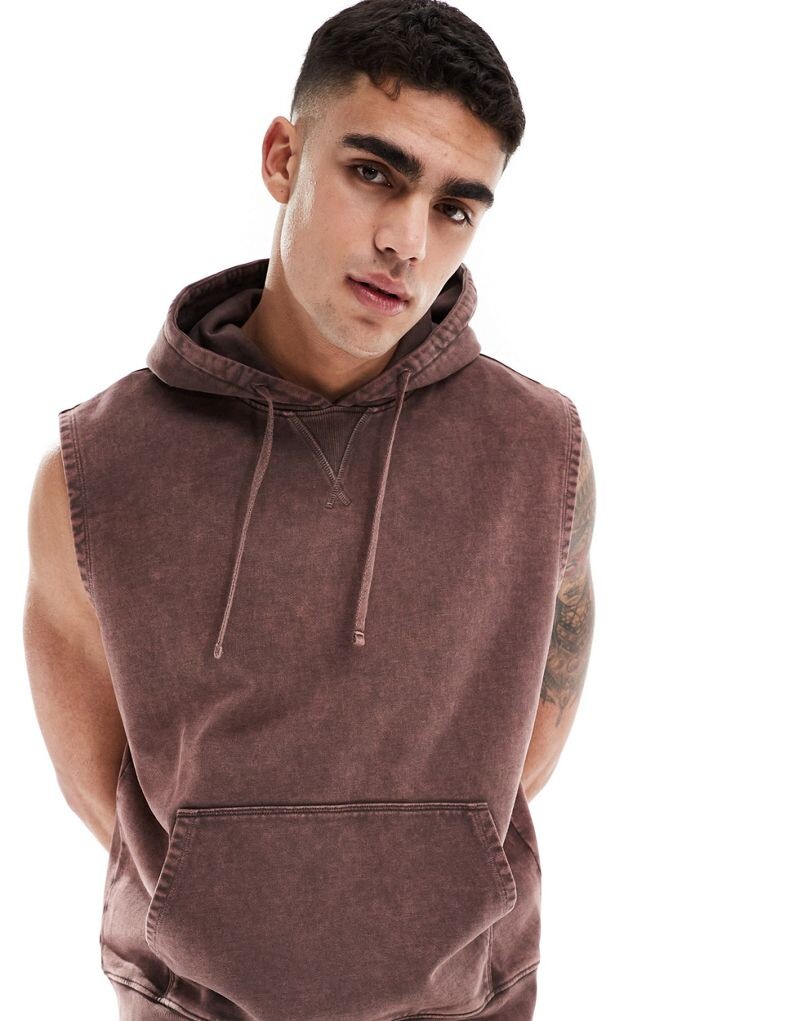 

Быстросохнущая худи без рукавов ASOS