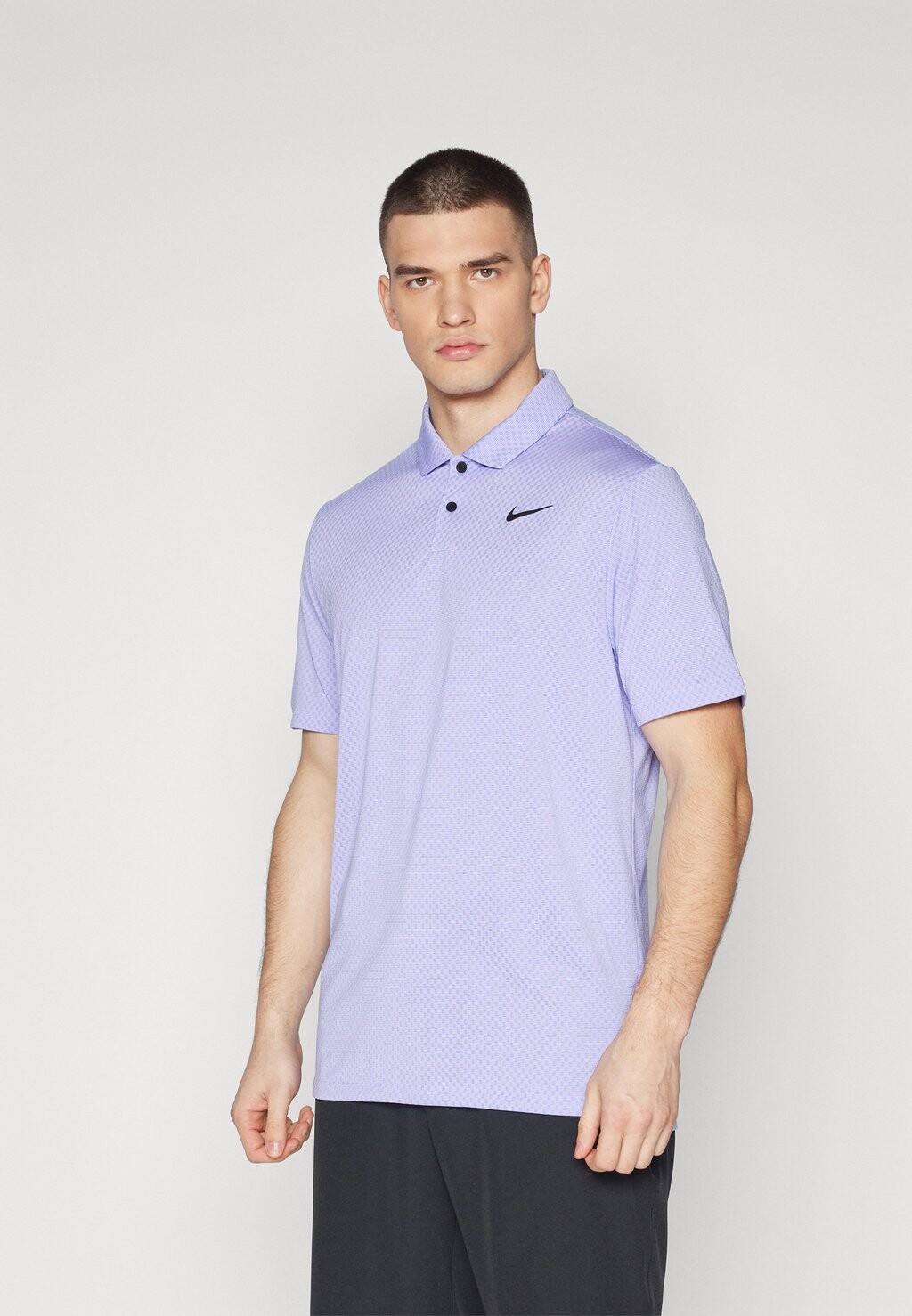 

Рубашка-поло DRYFIT TOUR JACQUARD Nike, цвет rush fuchsia/lilac bloom/black