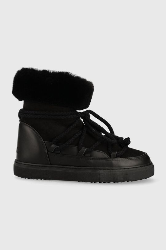 Кожаные зимние ботинки Classic High Inuikii, черный
