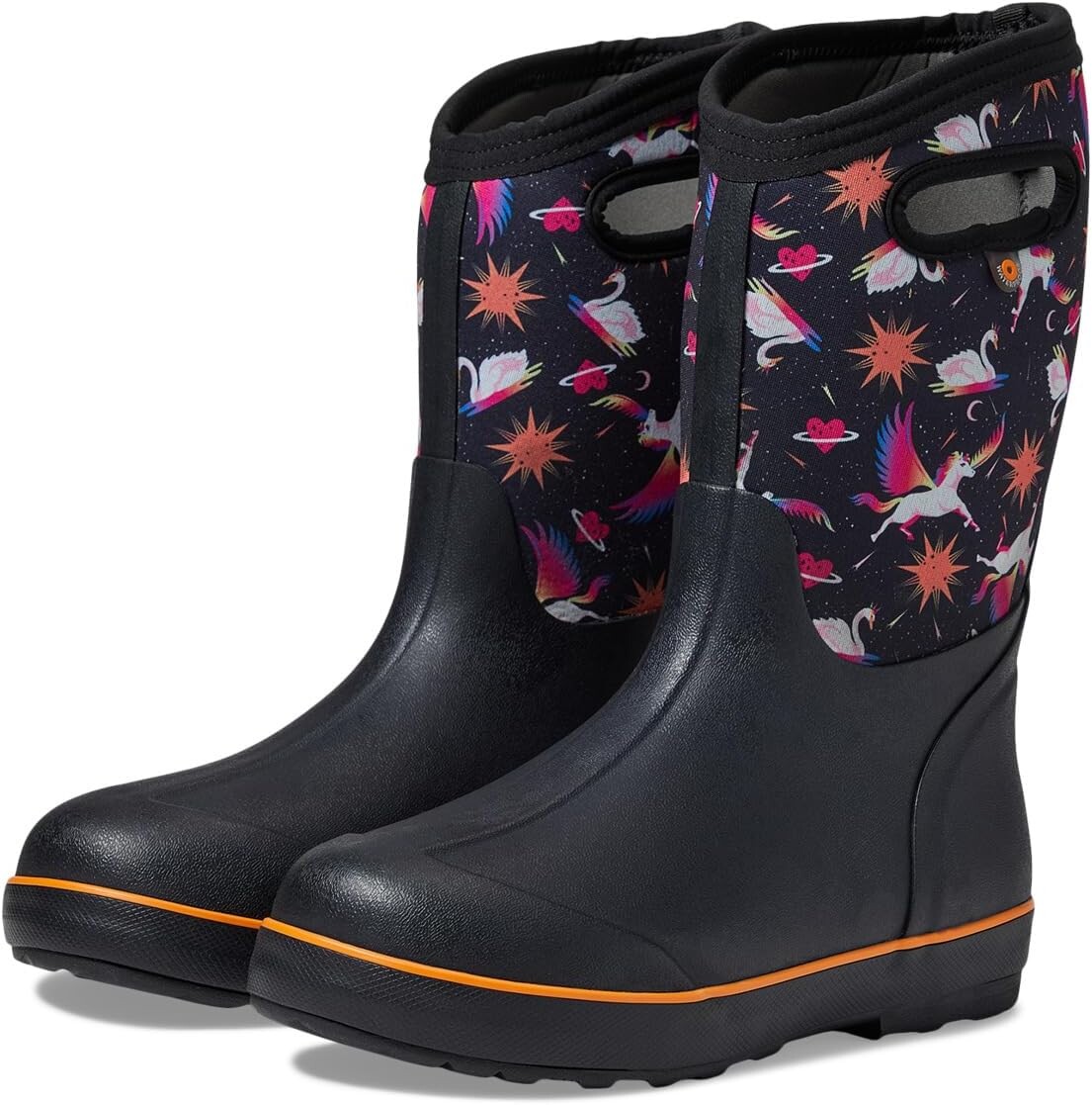 

Резиновые сапоги Classic II Space Pegasus Bogs, цвет Black Multi