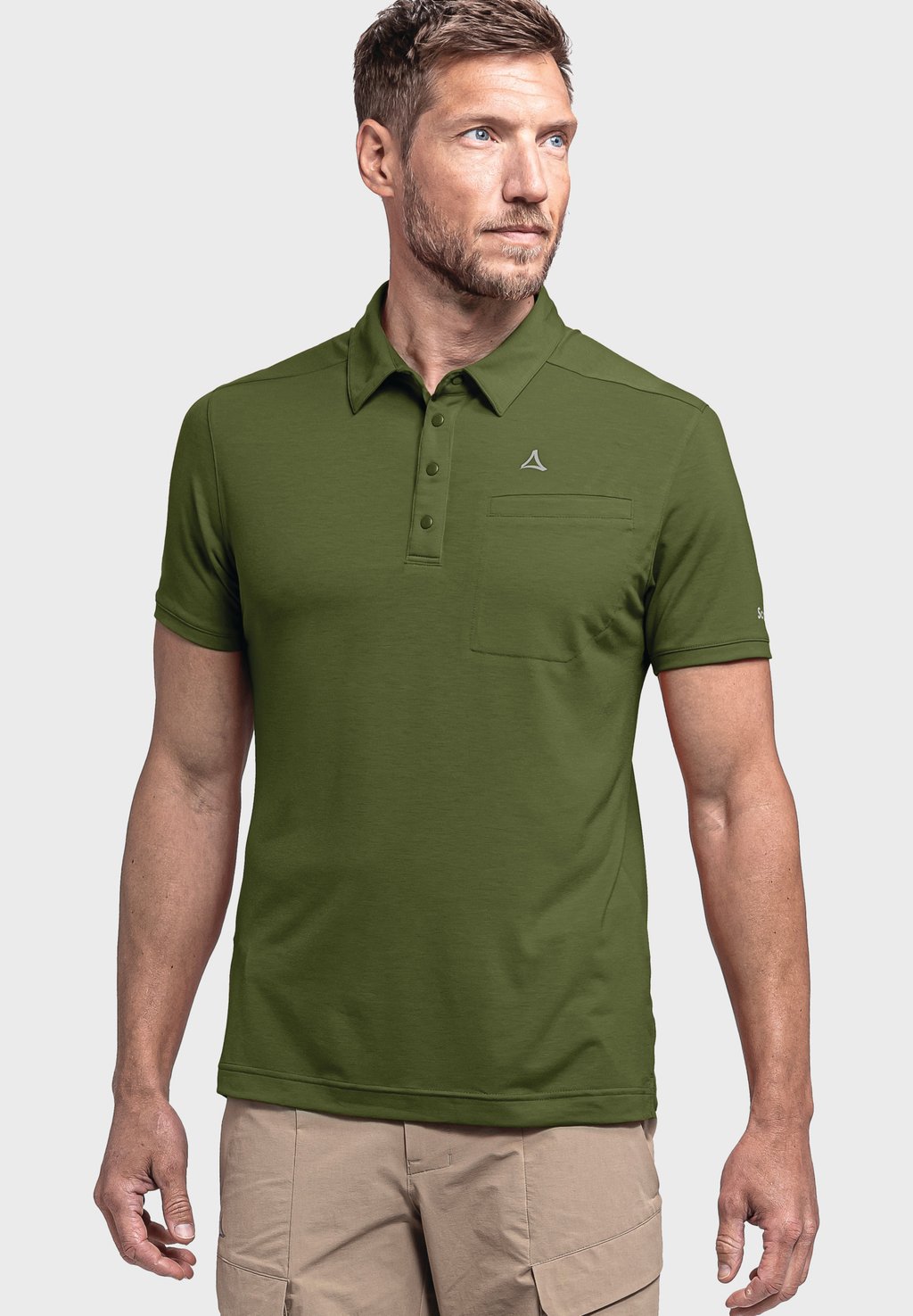Рубашка поло RAMSECK Schöffel, цвет grün блузка рубашка buchstein schöffel цвет grün