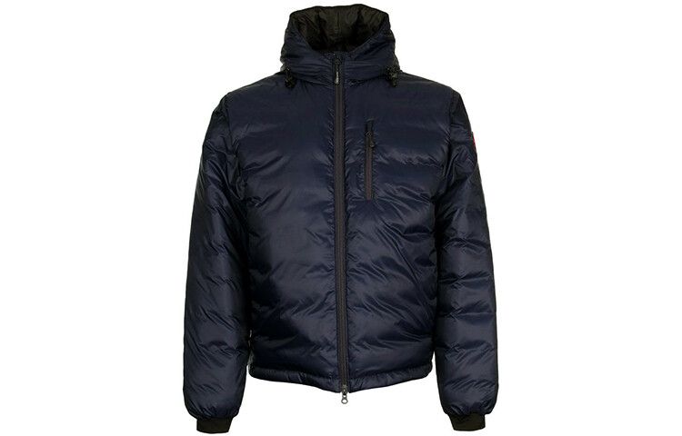 

Мужской пуховик Canada Goose, темно-синий