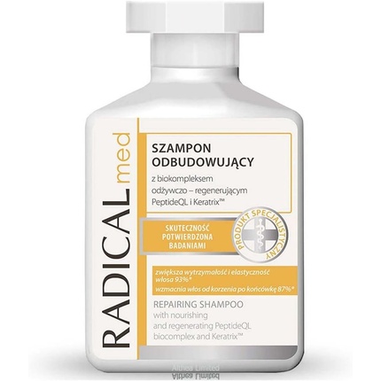 цена Radical Med Восстанавливающий шампунь с биокомплексом и кератриксом 300мл, Farmona