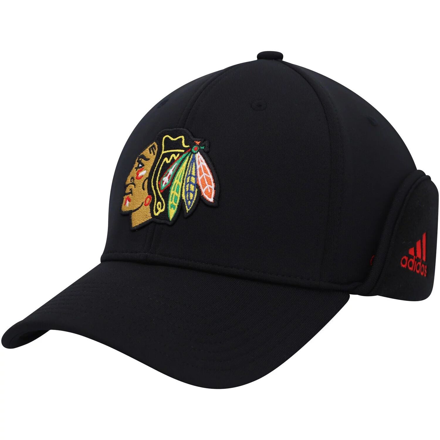 

Мужская кепка с ушами adidas Black Chicago Blackhawks