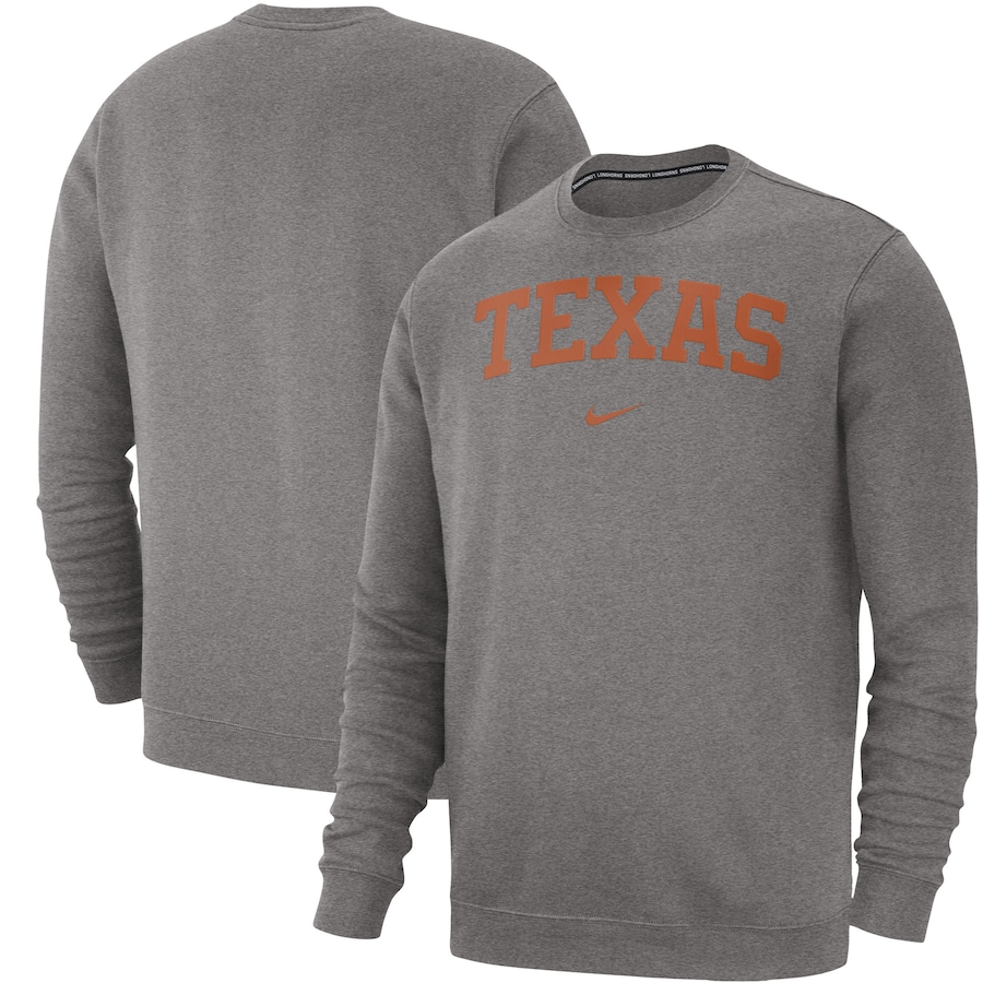 

Толстовка Nike Texas Longhorns, серый