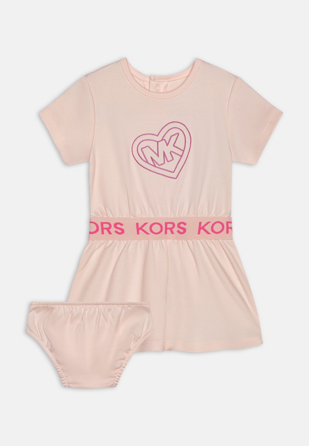 Платье из джерси BABY DRESS Michael Kors Kids, цвет rosee du matin