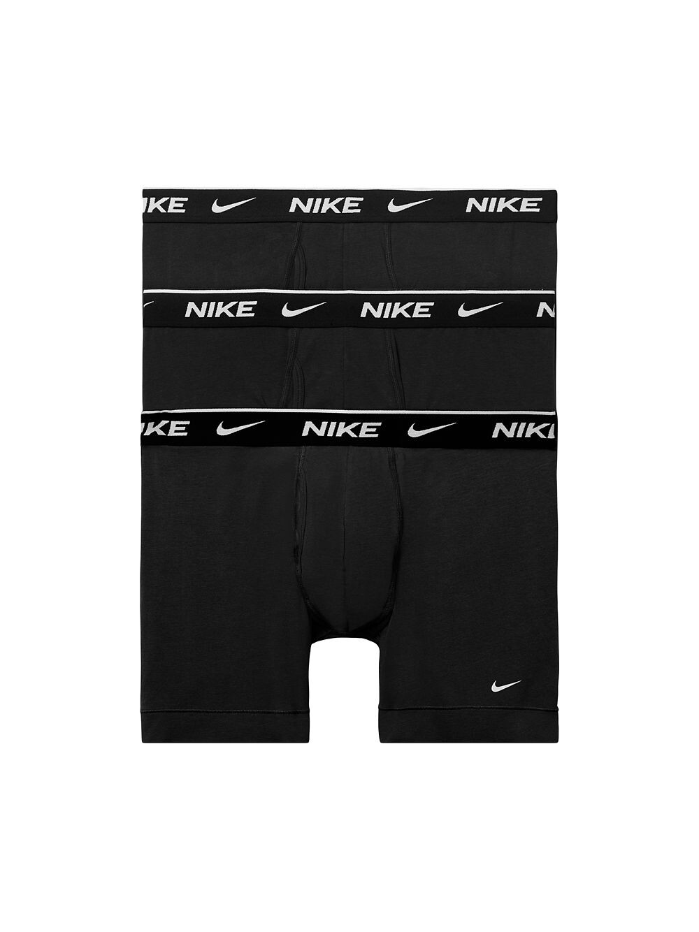 

Комплект из 3 стрейч-трусов-боксеров Dri-Fit Essential Essential Nike, черный
