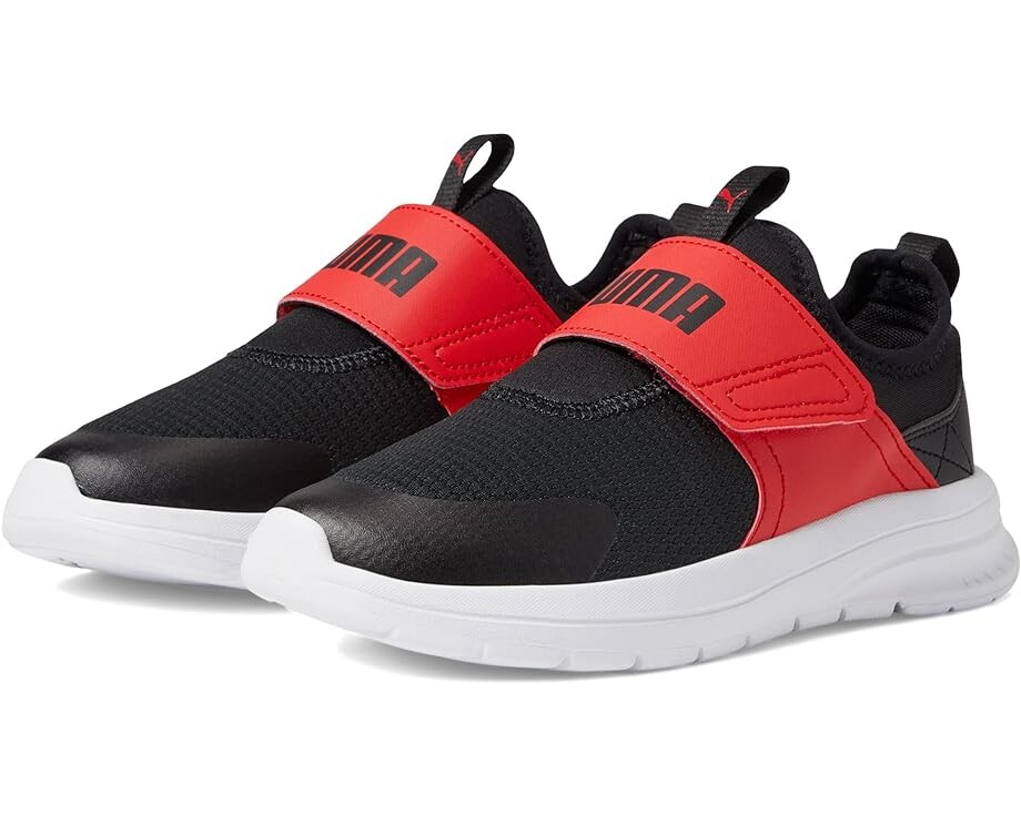 

Кроссовки PUMA Evolve Slip-On, цвет Black/For All Time Red/White
