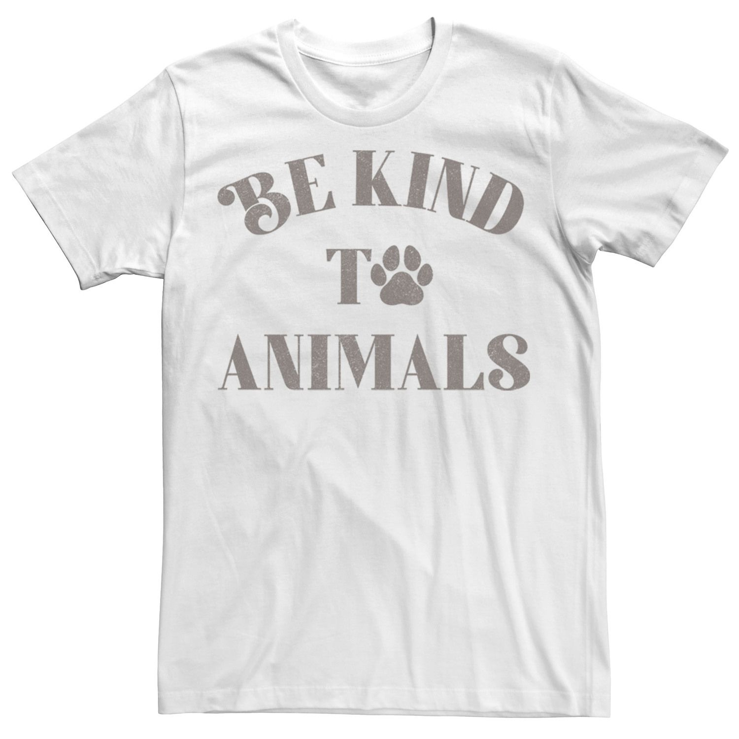 Мужская модная футболка Be Kind To Animals Licensed Character