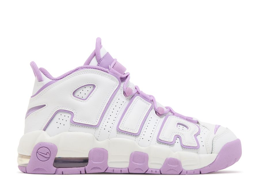 

Кроссовки Nike Air More Uptempo Gs 'White Rush Fuchsia', белый