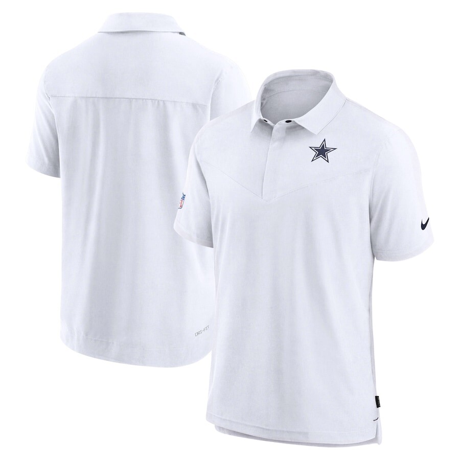 

Поло с коротким рукавом Nike Dallas Cowboys, белый