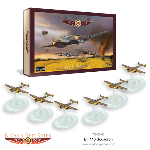 Фигурки Bf 110 Squadron Warlord Games