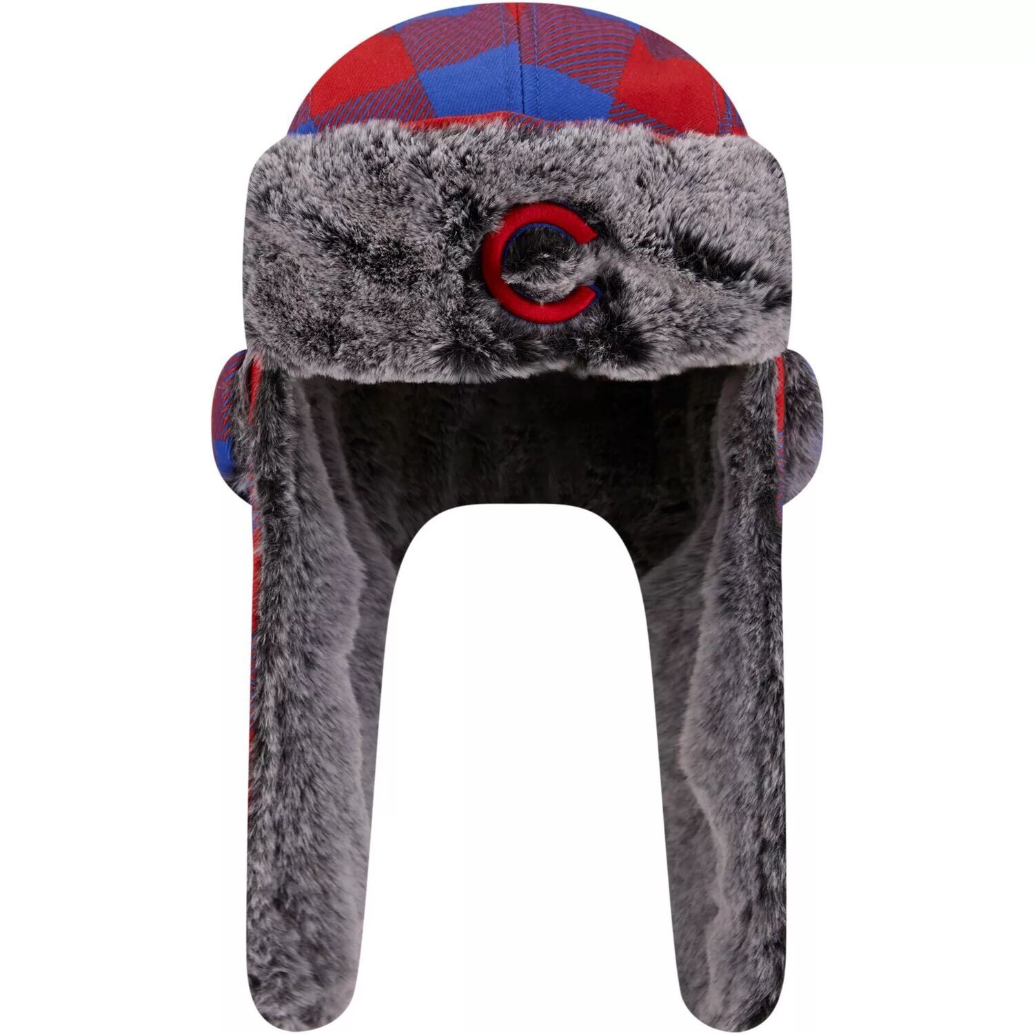 

Мужская клетчатая шляпа-траппер New Era Royal Chicago Cubs Buffalo