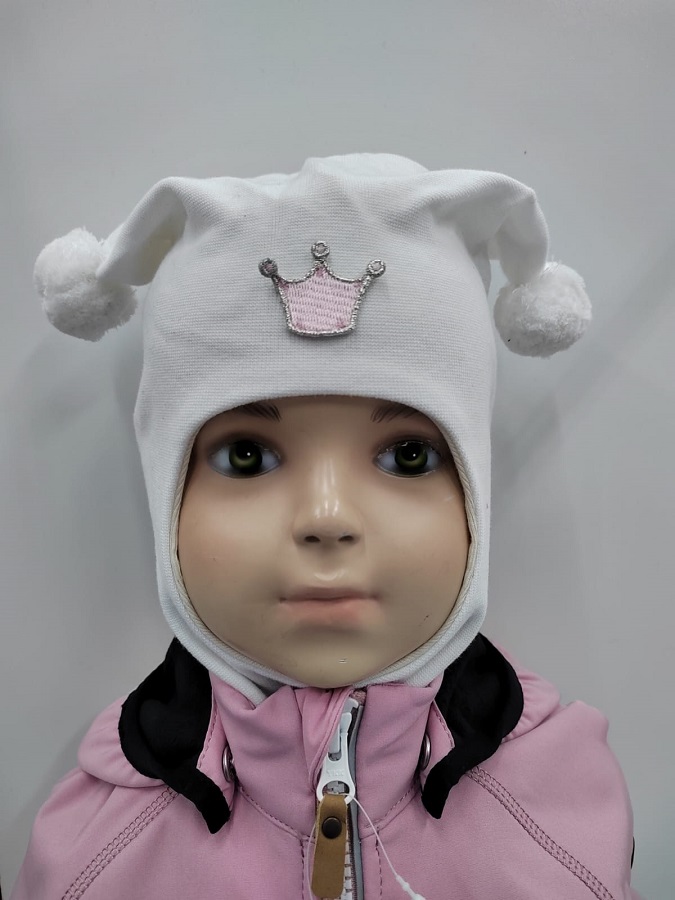 цена Детская шапка Kivat, белый