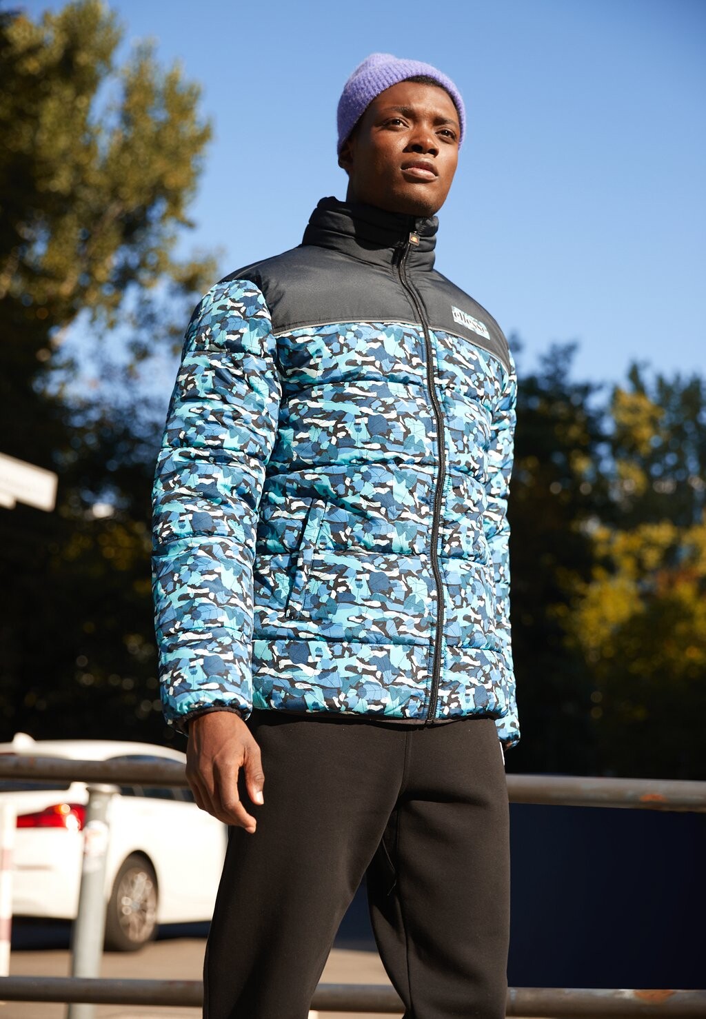

Короткое пальто Ellesse, синий